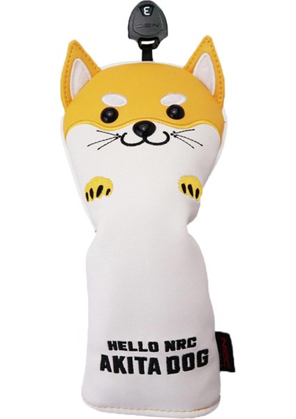 Su Geçirmez Golf Sürücüsü Kafa Kapak Koruyucu Headcover Guard ile No. Tag Fw Sarı (Yurt Dışından)