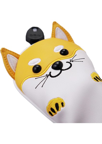 Su Geçirmez Golf Sürücüsü Kafa Kapak Koruyucu Headcover Guard ile No. Tag Fw Sarı (Yurt Dışından) modelleri