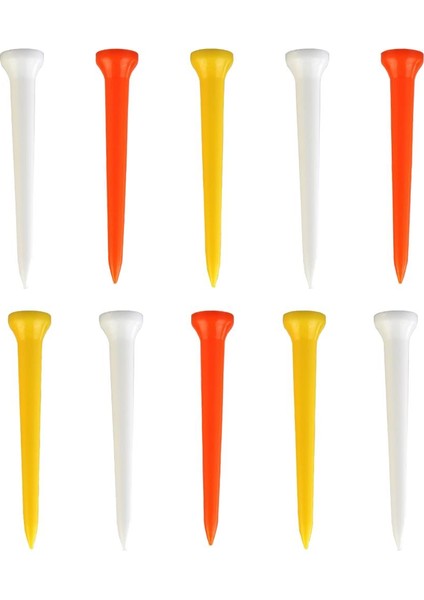 10 Parça Toplu Golf Tees Dayanıklı Golf Çivi Golf Eğitimi Yardımcıları Boyutu (Yurt Dışından) modelleri