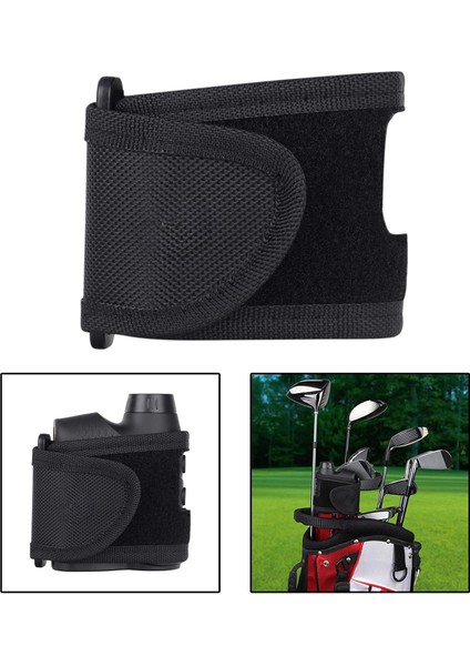 Ayarlanabilir Golf Rangerder Kayış Manyetik Wrap Dağı Golf Sepeti Demiryolu Çubuğu Siyah Delik (Yurt Dışından) fırsatları