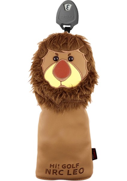 Sevimli Golf Ahşap Kapak Sürücü Fairway Ahşap Kulübü Headcover 1 3 5 Ut Kulübü Kapakları 3 5 30 x 14 cm. (Yurt Dışından)