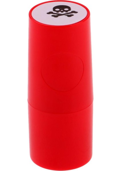 Colorfast Hızlı Kuru Golf Topu Damga Stamper Marker Gösterim Mühür Kırmızı Kafatası (Yurt Dışından) indirimleri