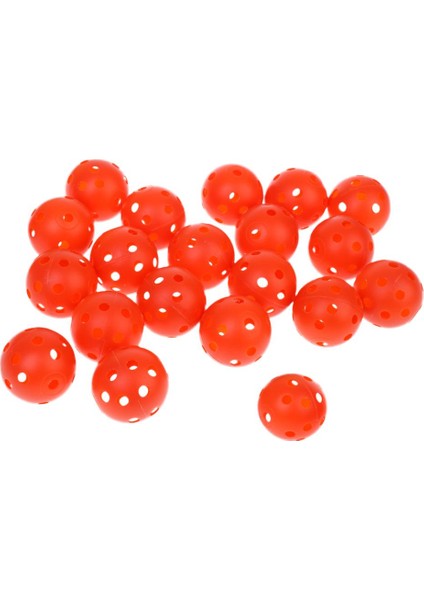 20 Parça Plastik Hollow Uygulama Tenis Topu Eğitim Golf Topları Turuncu (Yurt Dışından) modelleri