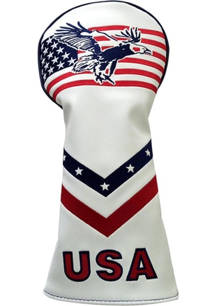 Golf Kulübü Kafa Kapak No. 1 Ahşap Sürücü Headcover Guard Sayı Tag ile (Yurt Dışından)