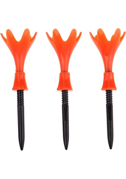 3 Adet Taşınabilir Plastik Dönebilen Golf Tees Ayarlanabilir Yükseklik Golf Tees Turuncu (Yurt Dışından) fiyatları