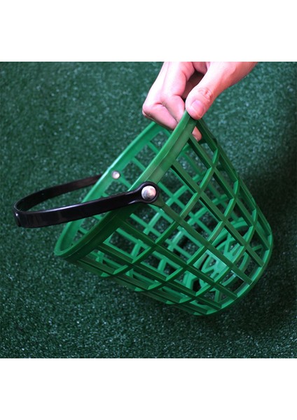 Kırılmaz Golf Topu Sepet Plastik Taşıma Kova Tutucu Kolu ile 100 Top Tutar (Yurt Dışından) indirimleri