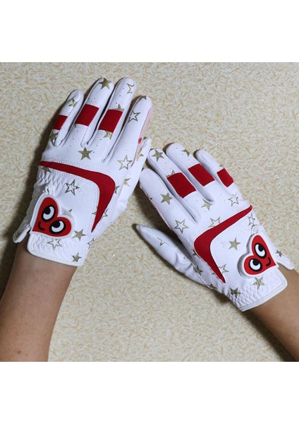 2 x Dayanıklı Çocuk Golf Eldivenleri Iather Kırmızı Beyaz Nefes S - Junior L İçin (Yurt Dışından) fırsatları