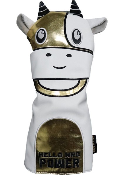 Inek Başlıklar Golf Fairway Ormanları Koruyucu Hibrid Kafa Kapağı Golf 1 Altın Kapakları (Yurt Dışından)