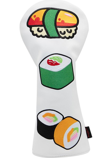 Golf Ahşap Kafa Kapak Ut Headcover Koruma No. Tag Golfçü Aksesuarları Sürücü (Yurt Dışından)