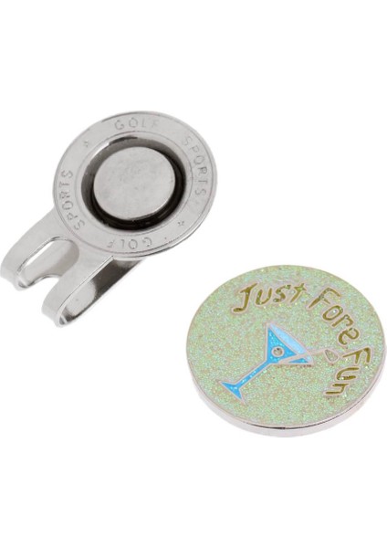 Manyetik Çıkarılabilir Golf Top Marker ile Alaşım Şapka Klip Sadece Ön Eğlenceli 2 # Flaş Tozu (Yurt Dışından) modelleri