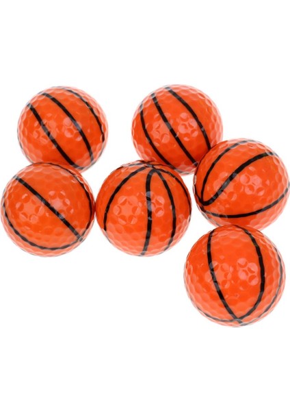 6 Adet Yüksek Kalite Desen Yenilik Golf Topları Golf Aksesuar Basketbol (Yurt Dışından) fiyatları