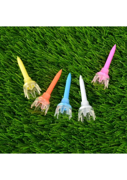 5 Parça Golf Tees Lot Taç Şekli Tee Premium Kalite Rastgele Renk 4.2 cm. (Yurt Dışından) indirimleri