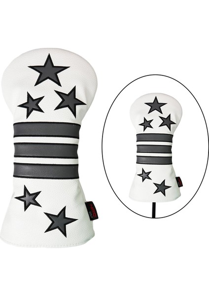 Dayanıklı Golf Ahşap Kafa Kapak Sürücüleri Headcover Koruyucu Yıldız Çizim Korumalı M 1pc (Yurt Dışından) modelleri