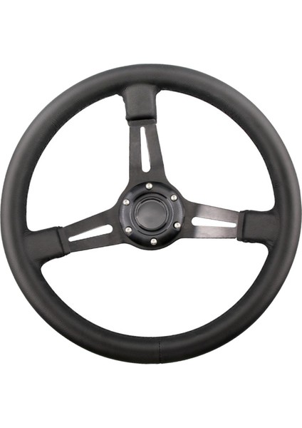 Golf Sepeti Direksiyon Simidi Pu Dıy 10.6 "ıd Universal Fit Sports Direksiyon Simidi (Yurt Dışından)