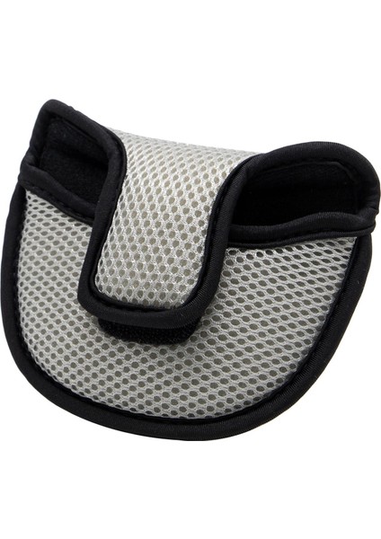 Golf Putter Mallet Kafa Kapak Golf Ekipmanları Golfçü İçin Headcover Naylon Mesh Gri Gri (Yurt Dışından) fiyatları