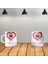 I Love You 5 Kişiye Özel Baskılı Yeni Tasarım Kupa Bardak Özel Kutusunda 1