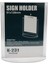 Oval Tabanlı Masaüstü Dikey Menü Tutucu Föylük 91X128MM 2