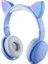 LED Kedi Kulaklık Rgb Renk Bluetooth 5.0 Kulaklık(Yurt Dışından) 1