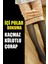 Active Forte Active Fashion Içi Polarlı Dokuma Ten Görünümlü Siyah Ince Külotlu Çorap