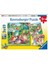 3X49 Parçalı Puzzle Küçük Prensesler 1