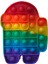 Pop It Push Bubble Fidget Özel Pop Duyusal Oyuncak Zihinsel Stres Oyunu Popit Gökkuşağı 1