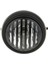 6 "retro Metal Motosiklet Fined Grill Far Kafa Lambası Gölgesi Siyah (Yurt Dışından) 2