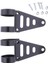 2x Siyah 41MM-43MM Motosiklet Far Çatal Montaj Braket Far Tutucu (Yurt Dışından) 2