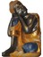Buddha Buda, 35 Cm, El Boyaması Biblo, Dekoratif El Sanatları, Ev Bahçe Teras Balkon Dekoru, Yoga 1