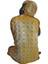 Buddha Buda, 35 Cm, El Boyaması Biblo, Dekoratif El Sanatları, Ev Bahçe Teras Balkon Dekoru, Yoga 5