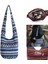Hobo Sling Çanta Cüzdanlar Messenger Çapraz Omuz Çanta Cep Zip Alışveriş A-Mavi(Yurt Dışından) 5