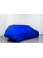 Peugeot 206 (1998-2009) Mavi Otomobil Kumaş Logolu Penye Oto Örtüsü 2