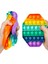 Pop It Push Bubble Fidget Özel Pop Duyusal Oyuncak Zihinsel Stres Oyunu Popit Gökkuşağı 4