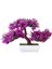 Yapay Bitkiler Bonsai Küçük Ağaç Saksı Sahte Bitki Çiçekler Saksı Sahte Bonsai Ev Odası Masa Otel Bahçe Dekor Için C 1