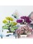 Yapay Bitkiler Bonsai Küçük Ağaç Saksı Sahte Bitki Çiçekler Saksı Sahte Bonsai Ev Odası Masa Otel Bahçe Dekor Için C 2