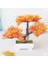 Yapay Bitkiler Bonsai Küçük Ağaç Saksı Sahte Bitki Çiçekler Saksı Sahte Bonsai Ev Odası Masa Otel Bahçe Dekor Için C 4