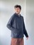 Polarlı Kalın Kışlık Oversize Kapüşonlu Sweatshirt Unisex Siyah 4