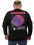 Büyük Beden Erkek Sweat Moon 22731 Siyah 4