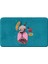Mikrofiber Banyo Paspası, Kaymaz Taban, Makinede Yıkanabilir, Banyo Halısı (50X80) 2