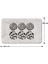 Mikrofiber Banyo Paspası, Kaymaz Taban, Makinede Yıkanabilir, Banyo Halısı (50X80) 4