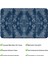 Mikrofiber Banyo Paspası, Kaymaz Taban, Makinede Yıkanabilir, Banyo Halısı 3