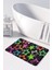 Mikrofiber Banyo Paspası, Kaymaz Taban, Makinede Yıkanabilir, Banyo Halısı 2