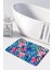 Mikrofiber Banyo Paspası, Kaymaz Taban, Makinede Yıkanabilir, Banyo Halısı 2