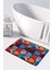 Mikrofiber Banyo Paspası, Kaymaz Taban, Makinede Yıkanabilir, Banyo Halısı 2