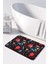 Mikrofiber Banyo Paspası, Kaymaz Taban, Makinede Yıkanabilir, Banyo Halısı 2
