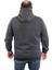 Mocgrande Büyük Beden Unisex Kapüşonlu 3ip Sweat 11701 Antrasıt 3