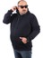 Mocgrande Büyük Beden Unisex Kapüşonlu 3ip Sweat 11701 Koyu Lacivert 2