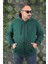 Mocgrande Büyük Beden Unisex Kapüşonlu 3ip Sweat 11701 Neftı 1