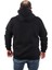 Mocgrande Büyük Beden Unisex Kapüşonlu 3ip Sweat 11701 Siyah 3