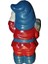 Nesli Butik Kürekli Mini Cüce Gnome 9 cm Dekoratif El Boyaması Biblo 4