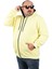 Büyük Beden Unisex Kapüşonlu 3ip Sweat 11701 Sarı 2